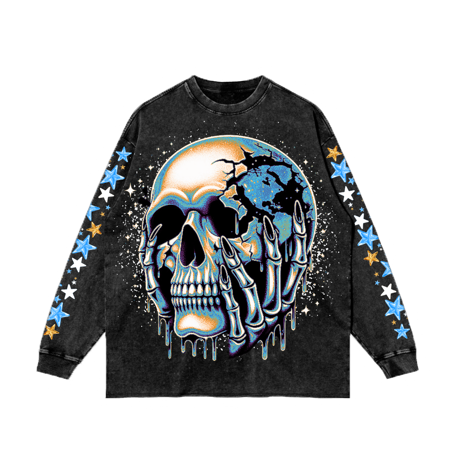 "Blue Bareface" Long Sleeve
