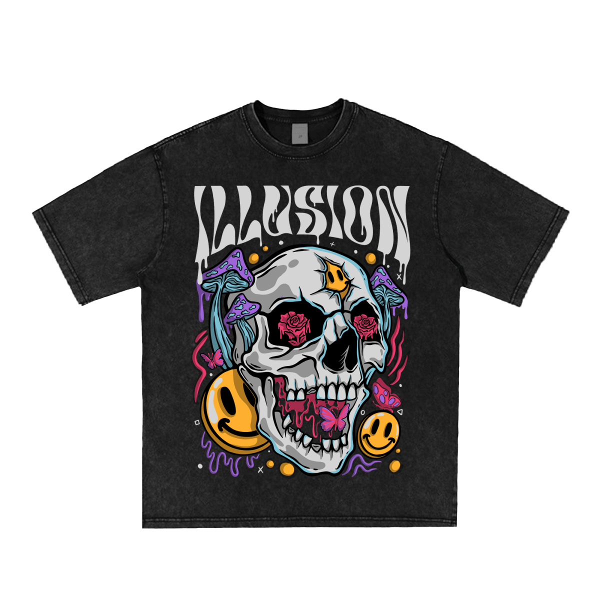 "Illusion" Oversized Tee