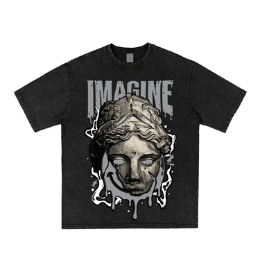 "Imagine" Oversized Tee