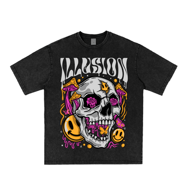 "Illusion" Oversized Tee