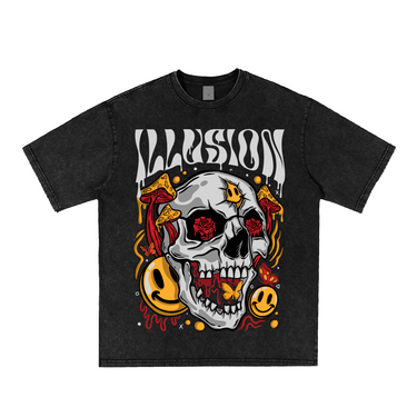 "Illusion" Oversized Tee