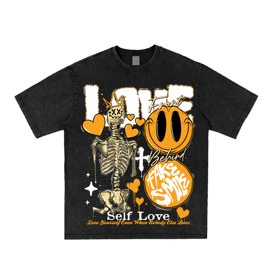 "Love Yellow" Oversized Tee